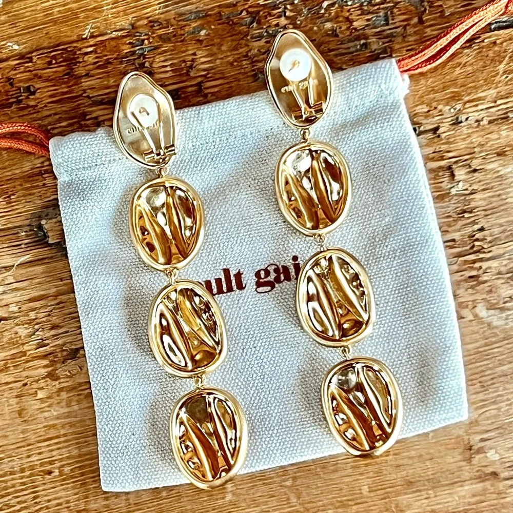 πΊπHPππΊ NWT Cult Gaia Veda Earrings - Picture 9 of 16